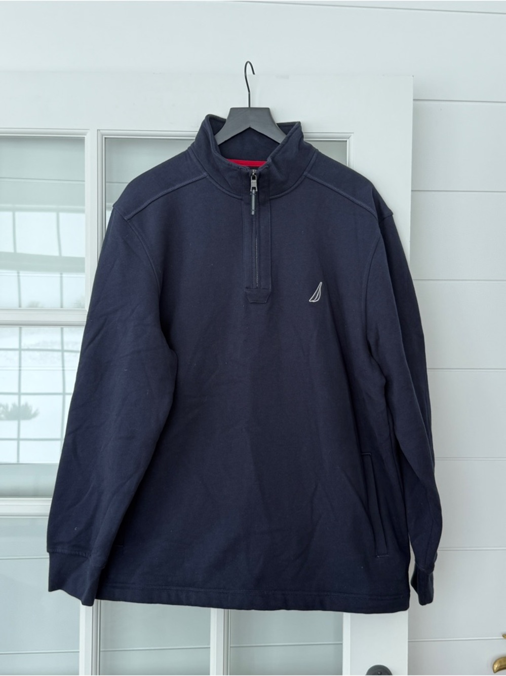 Nautica Dark Navy Half-Zip Pullover